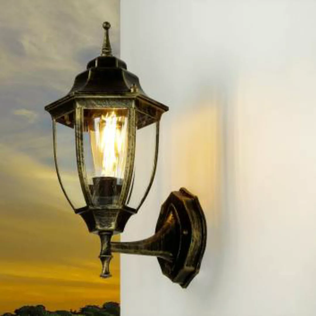 LED Wandleuchte Garten Laterne Terrasse Balkon LYON günstig online kaufen