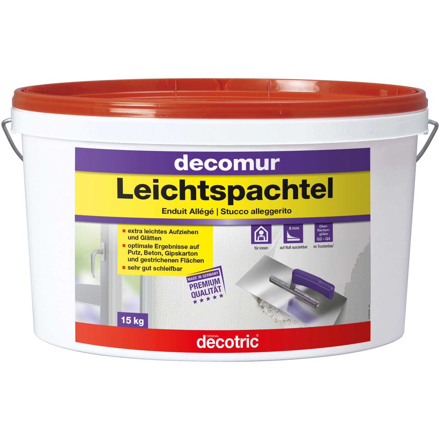 Decotric Leichtspachtel Decomur Weiß 15 kg günstig online kaufen