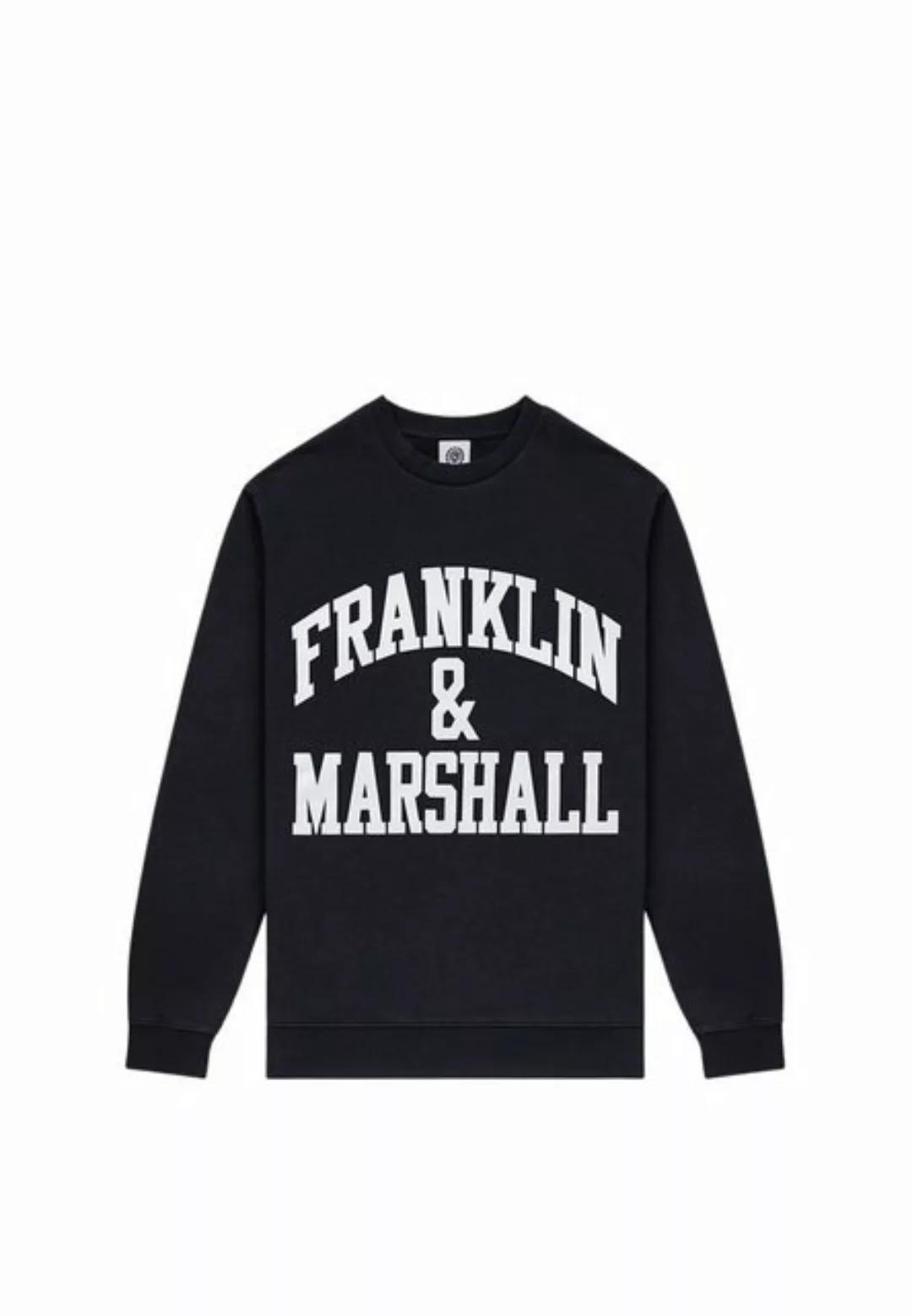 Franklin & Marshall Sweatshirt Pullover Einfarbiges Sweatshirt mit (1-tlg) günstig online kaufen