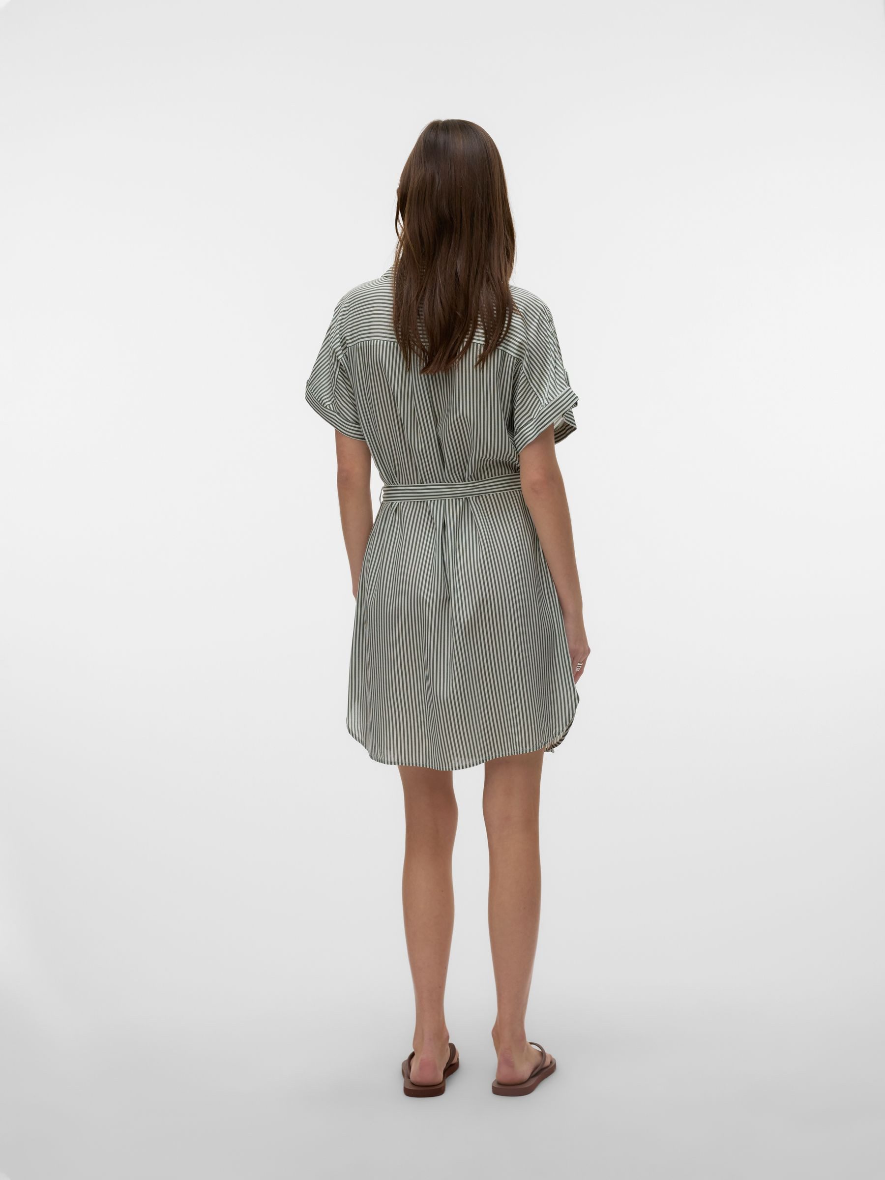 Vero Moda Shirtkleid Gestreiftes Hemdkleid mit günstig online kaufen