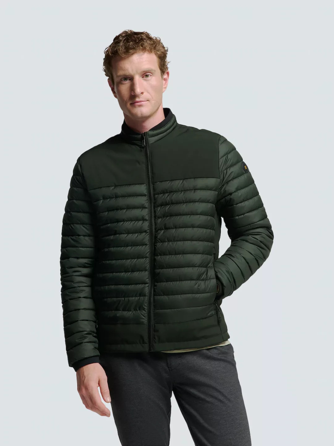 NO EXCESS Leichtdaunenjacke "No Excess Leichte Steppjacke mit matter Oberfl günstig online kaufen