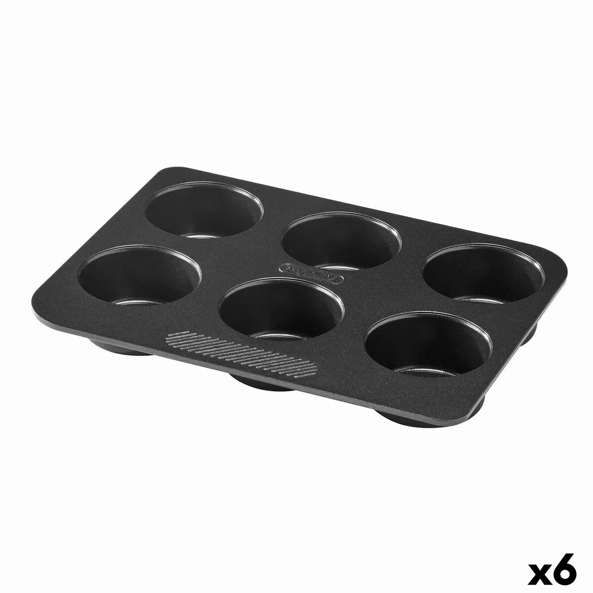 Törtchenform Pyrex Magic Schwarz 24 X 18 X 3 Cm (6 Stück) günstig online kaufen