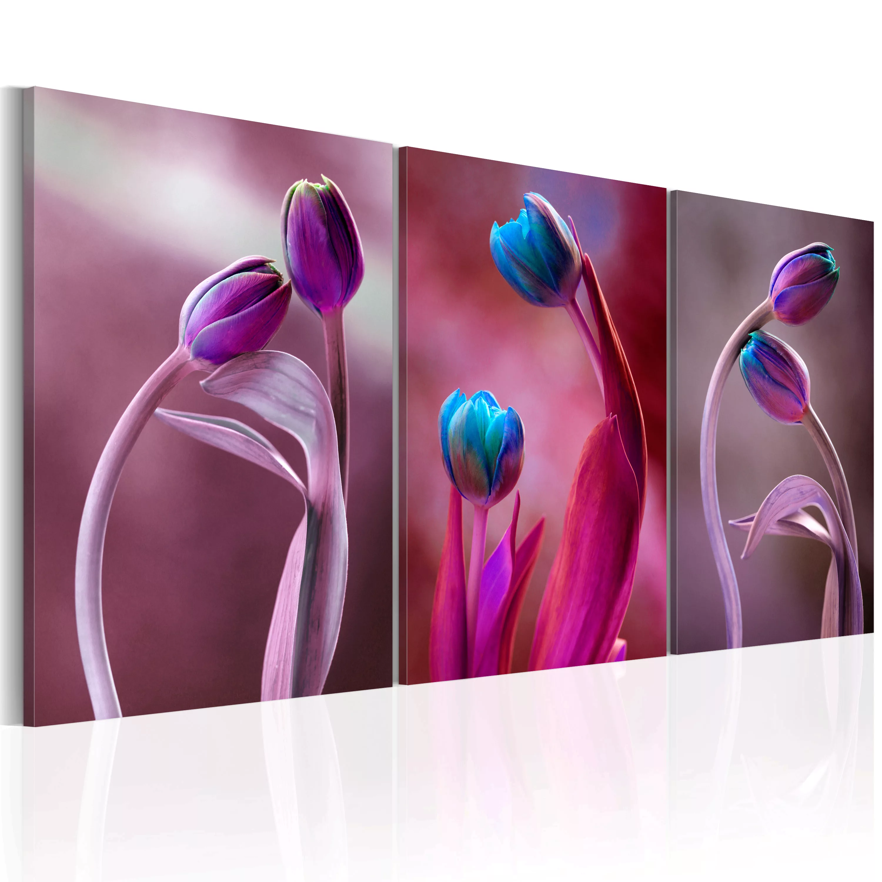 Wandbild - Tulips In Love günstig online kaufen