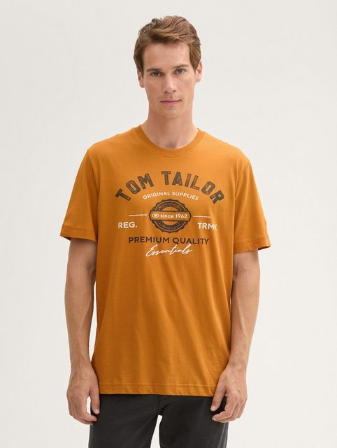 TOM TAILOR T-Shirt T-Shirt mit Logo-Print günstig online kaufen