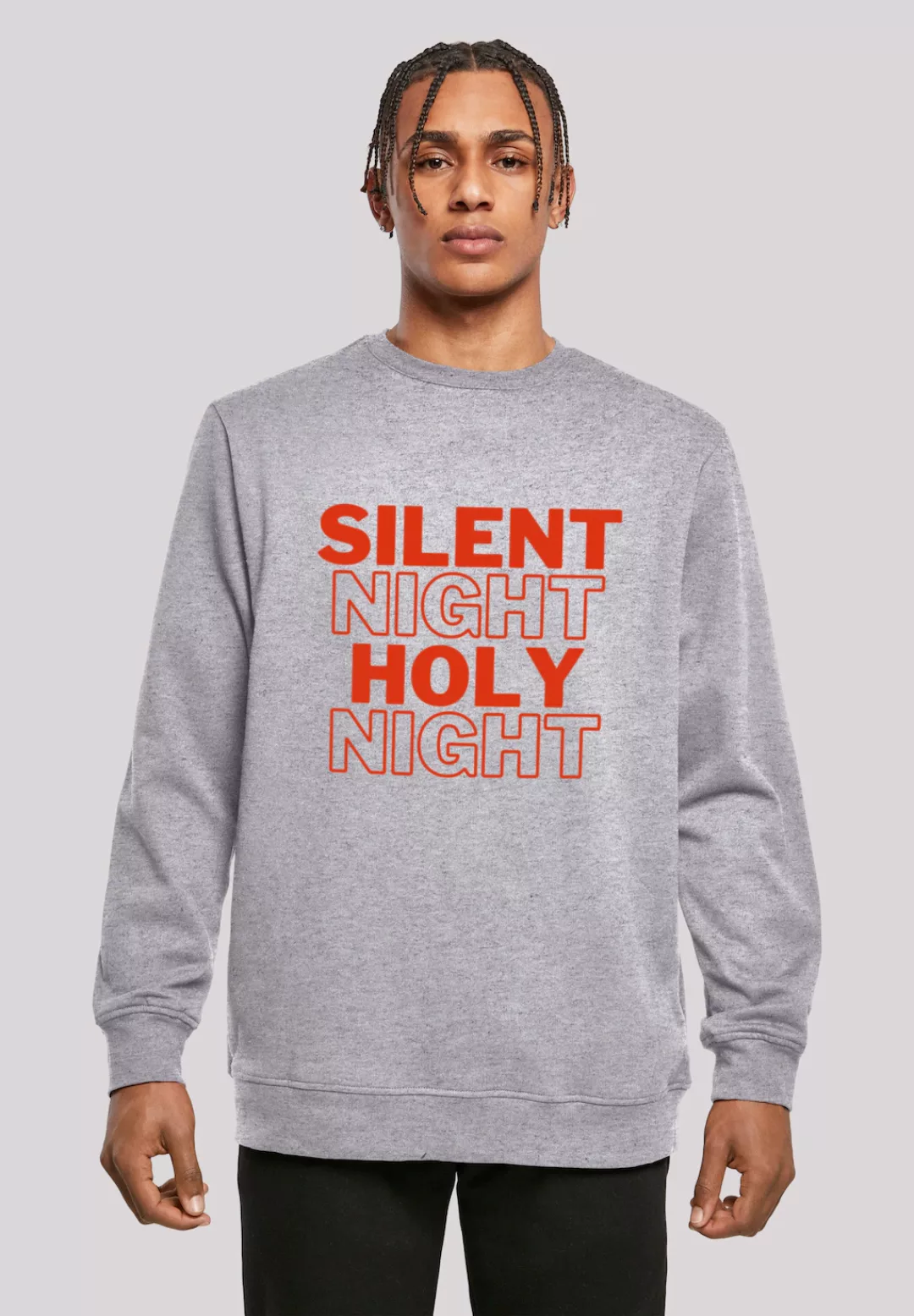 F4NT4STIC Kapuzenpullover "Silent Night Holy Night Weihnachten", Print günstig online kaufen