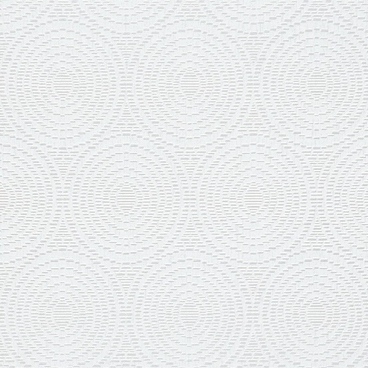 Bricoflor Weiße Tapete Kreise Moderne Vliestapete mit Kreisen Ideal für Flu günstig online kaufen