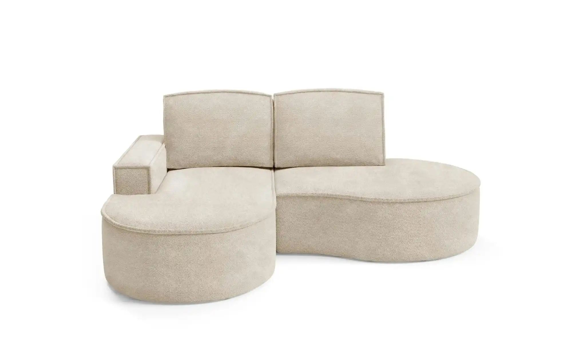 Ecksofa Flow ¦ beige ¦ Maße (cm): B: 210 H: 88 Polstermöbel > Sofas > Ecks günstig online kaufen