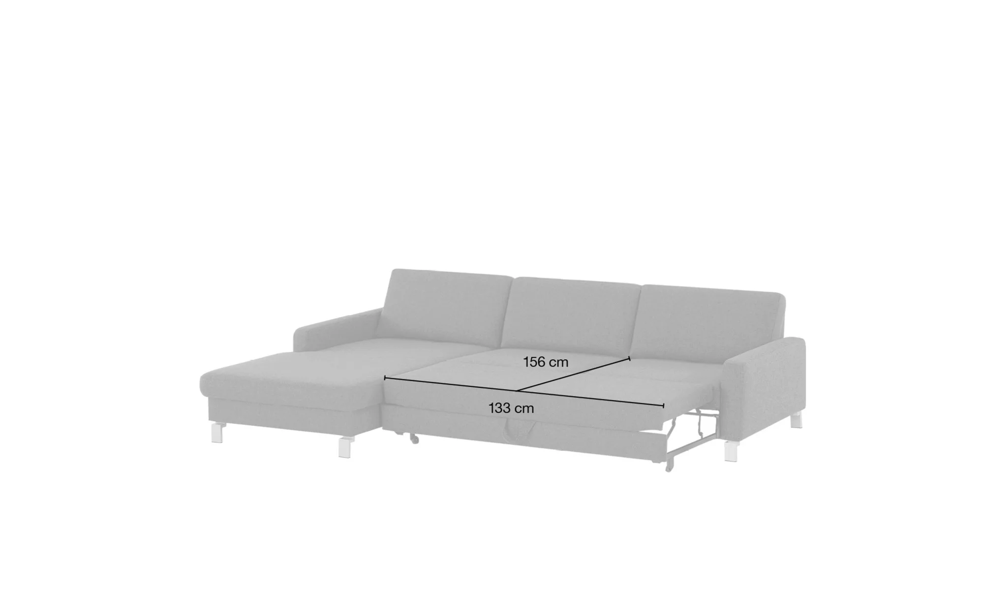 Max Schelling Ecksofa  Maximum Move ¦ grün ¦ Maße (cm): B: 284 H: 82 T: 185 günstig online kaufen