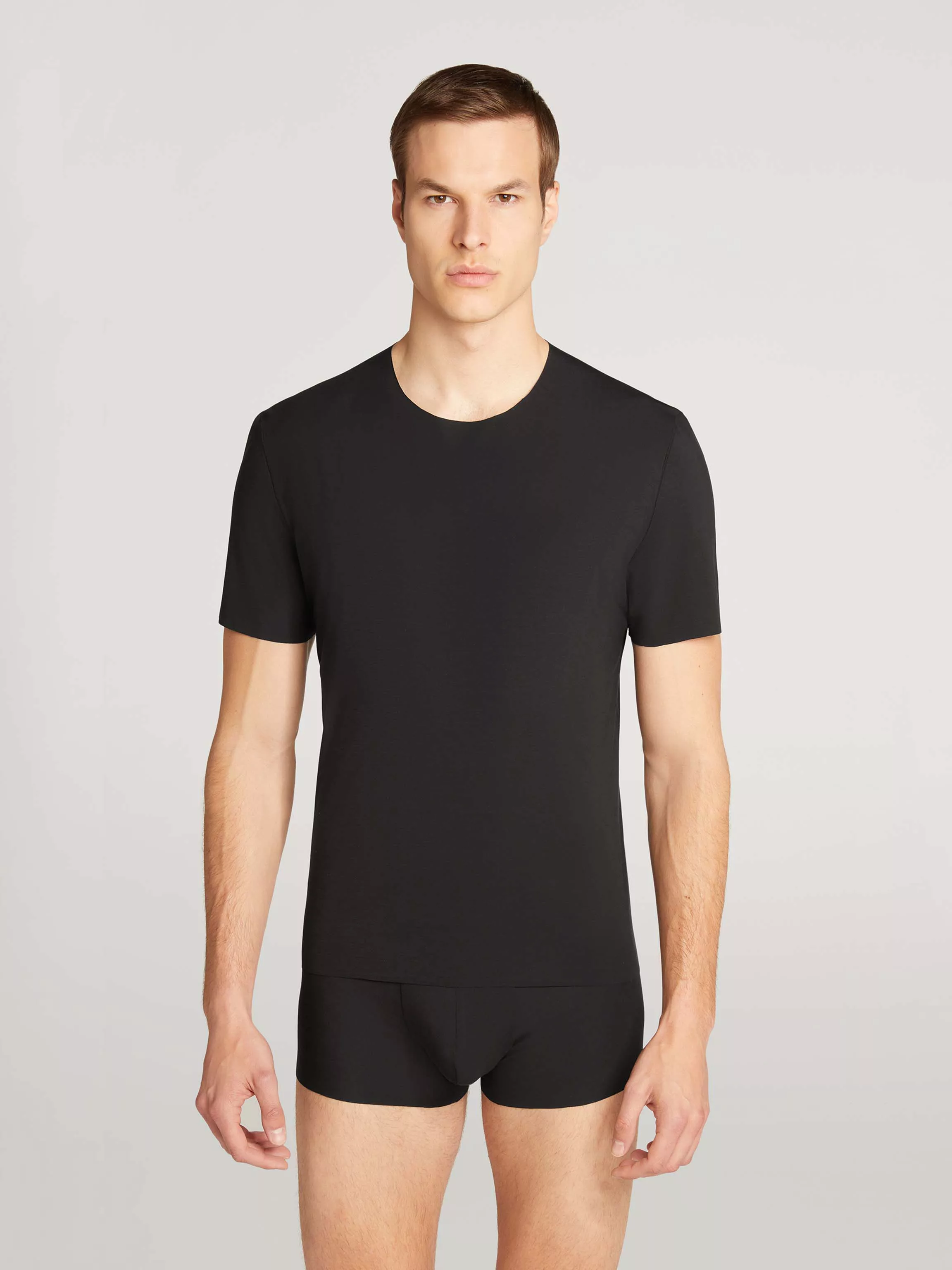 Wolford - Men's Pure T-Shirt, Frau, black, Größe: M günstig online kaufen