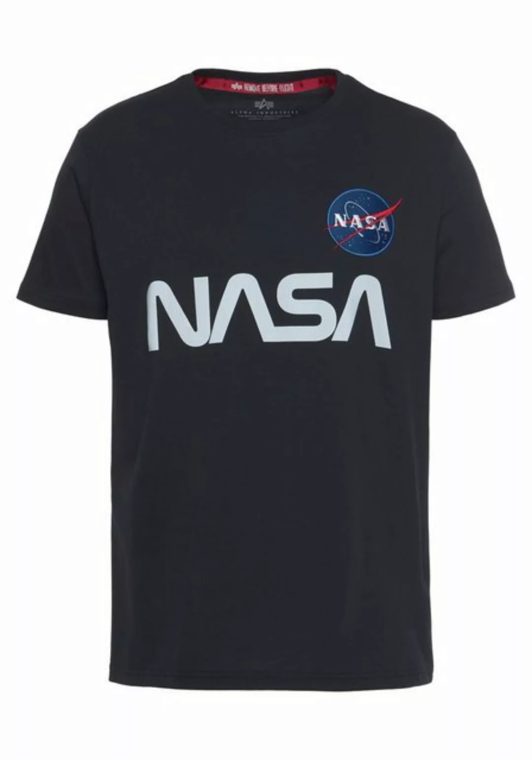 Alpha Industries Rundhalsshirt Nasa Reflective Tee günstig online kaufen