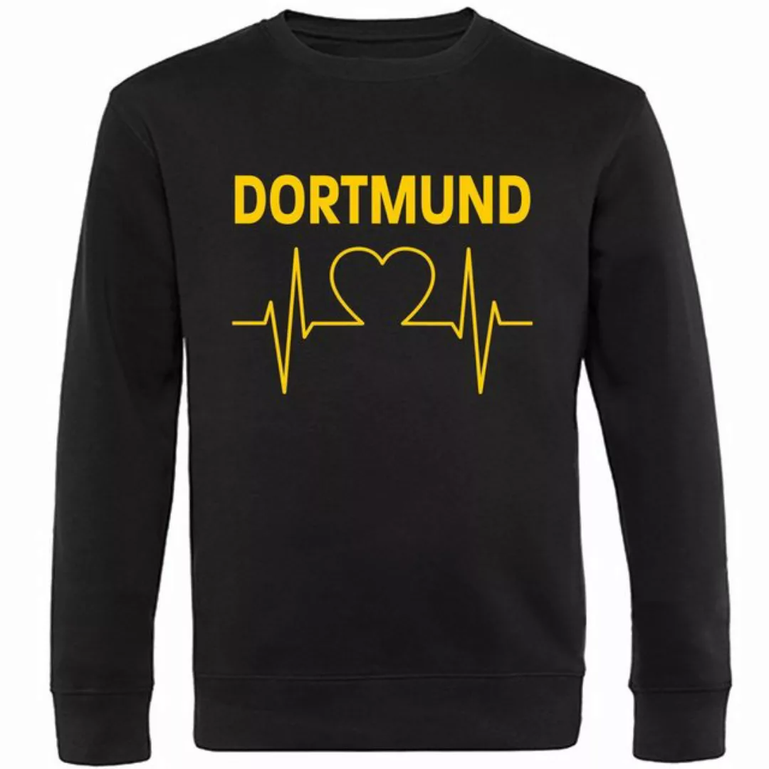 multifanshop Sweatshirt Dortmund - Herzschlag - Pullover günstig online kaufen
