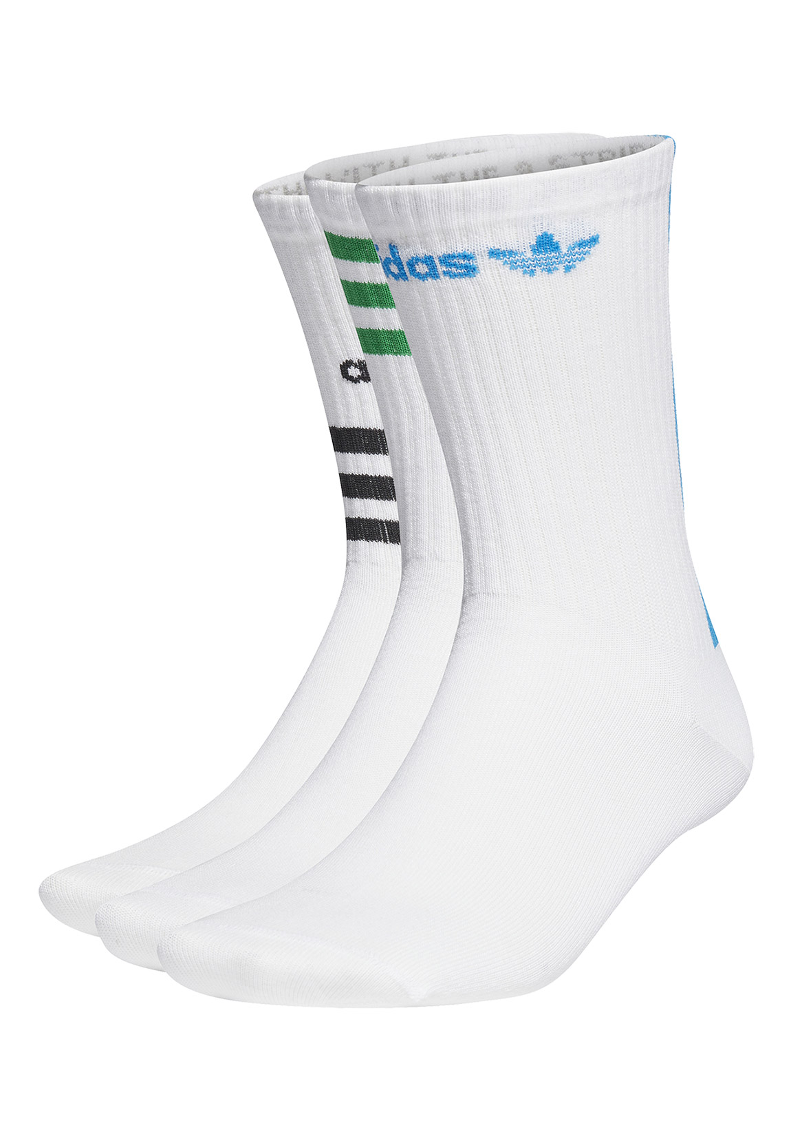 Adidas Originals Socken Dreierpack GRAPHIC CR 3PP HC9534 Weiß günstig online kaufen