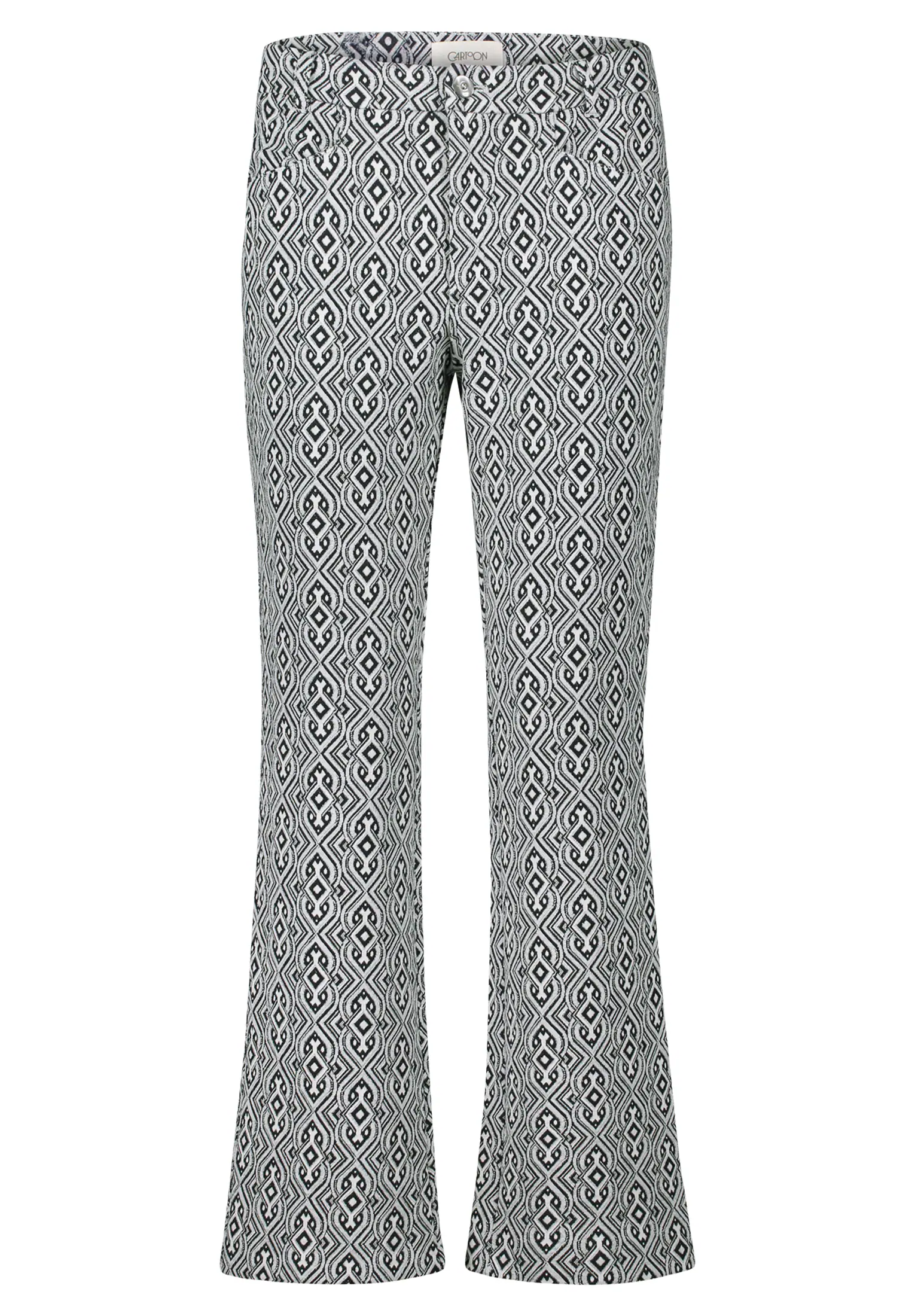 Cartoon Stretch-Hose "Cartoon Damen Stretch-Hose mit Jacquard", Material günstig online kaufen