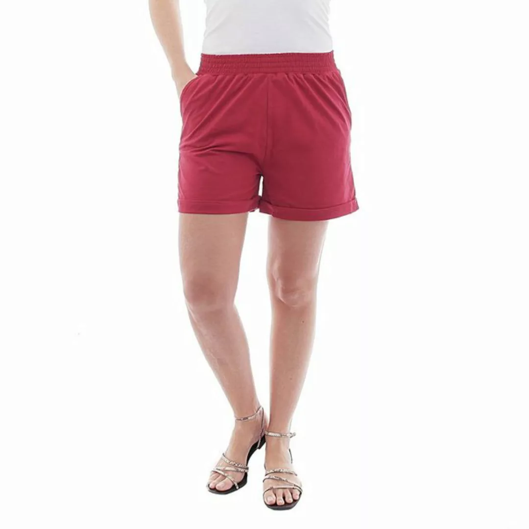 YESET Shorts YESET Damen Jogging Shorts Sweatshorts kurz 1/2 Baumwolle DUNK günstig online kaufen