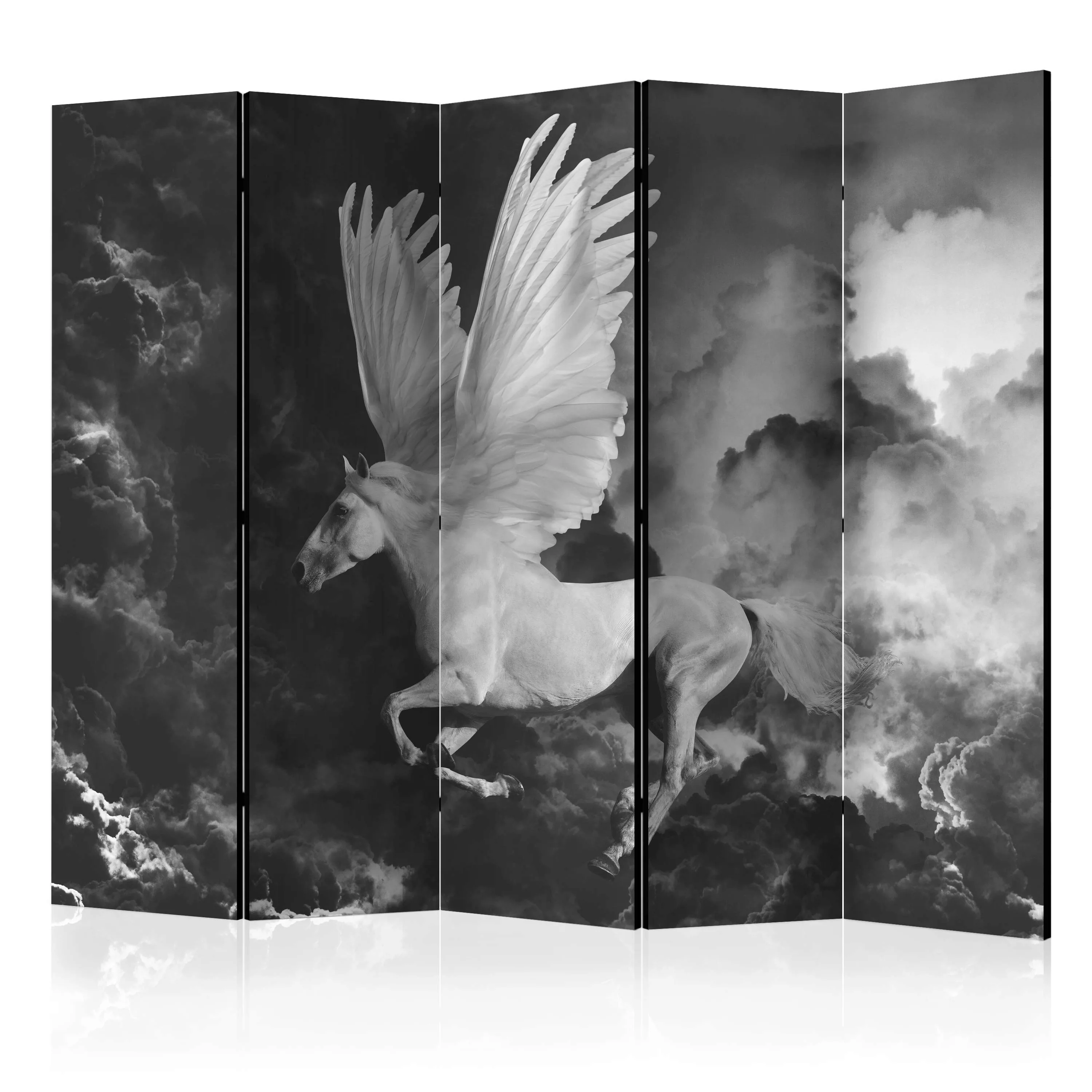 5-teiliges Paravent - Pegasus On The Way To Mount Olympus  Ii [room Divider günstig online kaufen