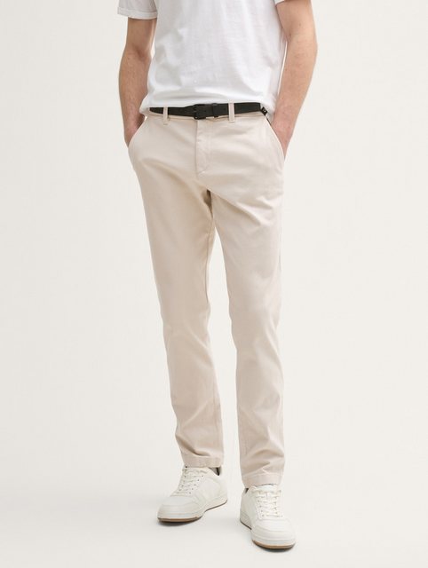 TOM TAILOR Chinohose TTTRAVIS Slim Chino mit Gürtel günstig online kaufen