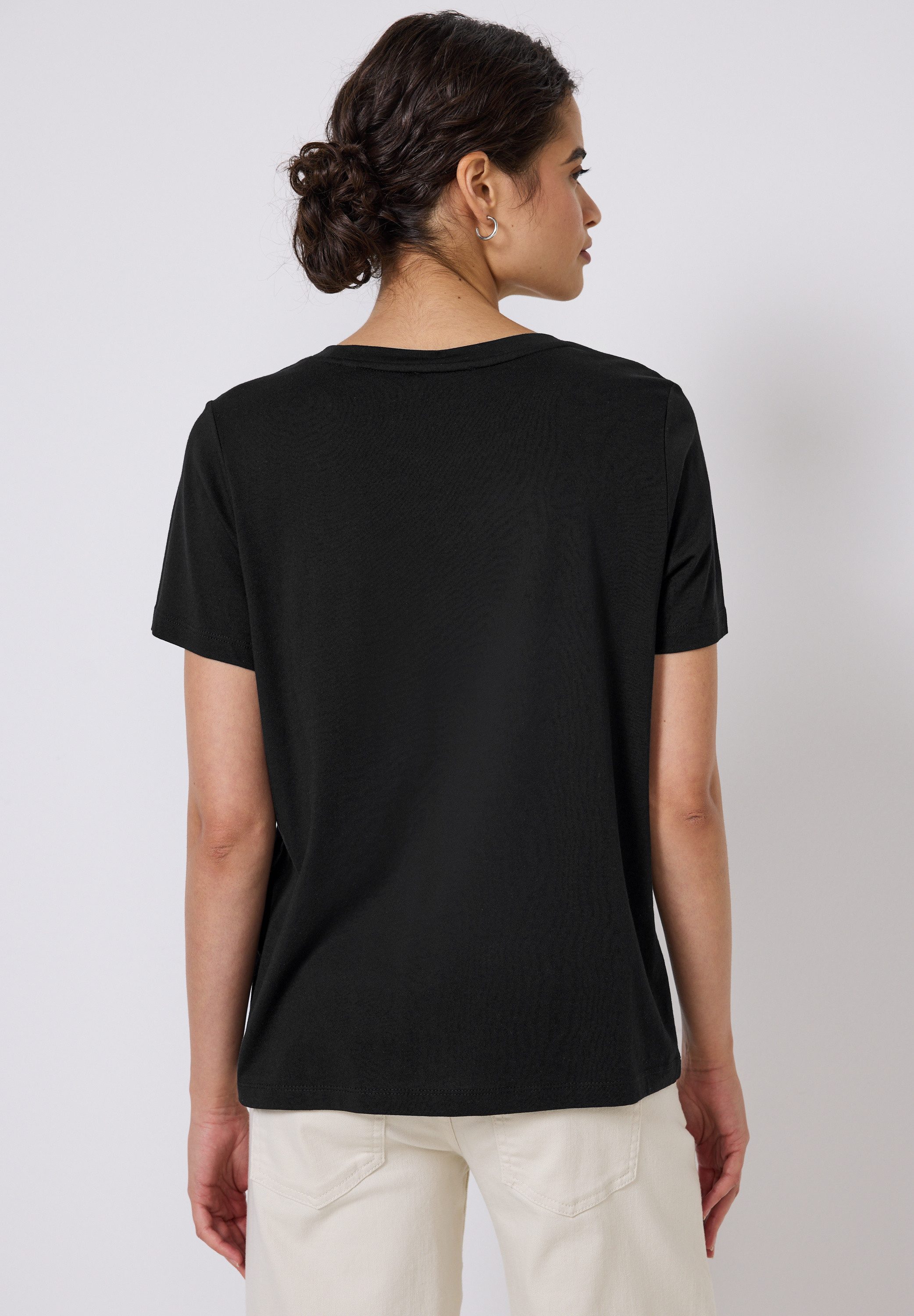 STREET ONE STUDIO T-Shirt, im soften Baumwoll-Mix günstig online kaufen