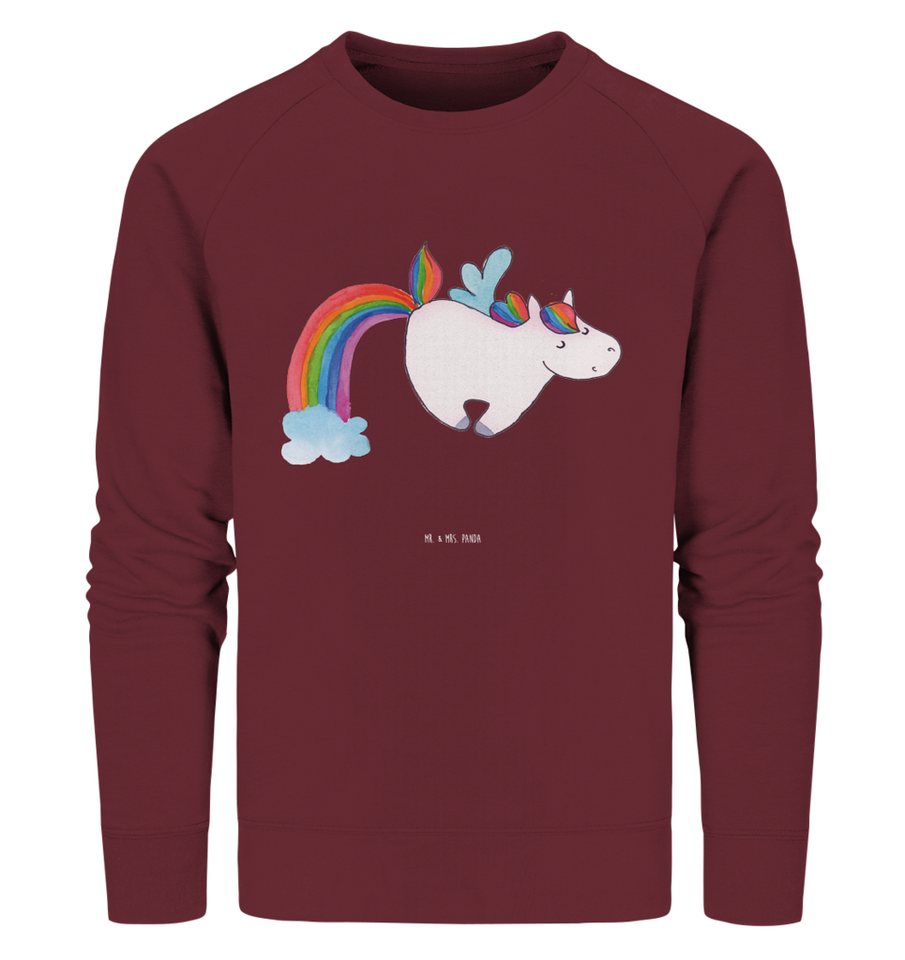 Mr. & Mrs. Panda Longpullover Größe XS Einhorn Fliegendes Pferd - Burgundy günstig online kaufen