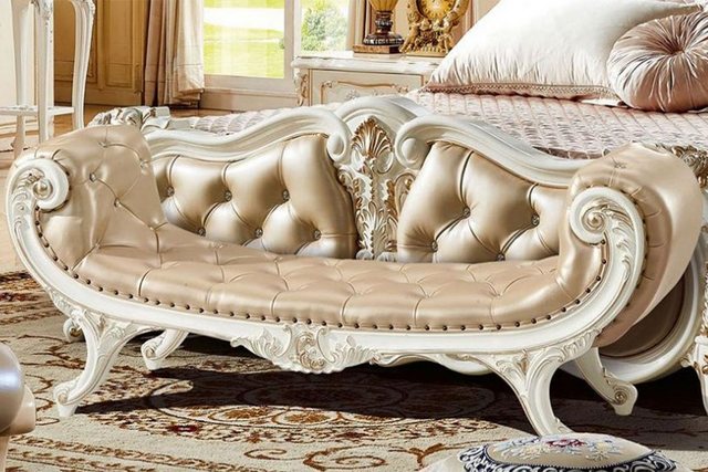 JVmoebel Chaiselongue Schlafzimmer Chaiselounge Hocker Ottomane Chesterfiel günstig online kaufen