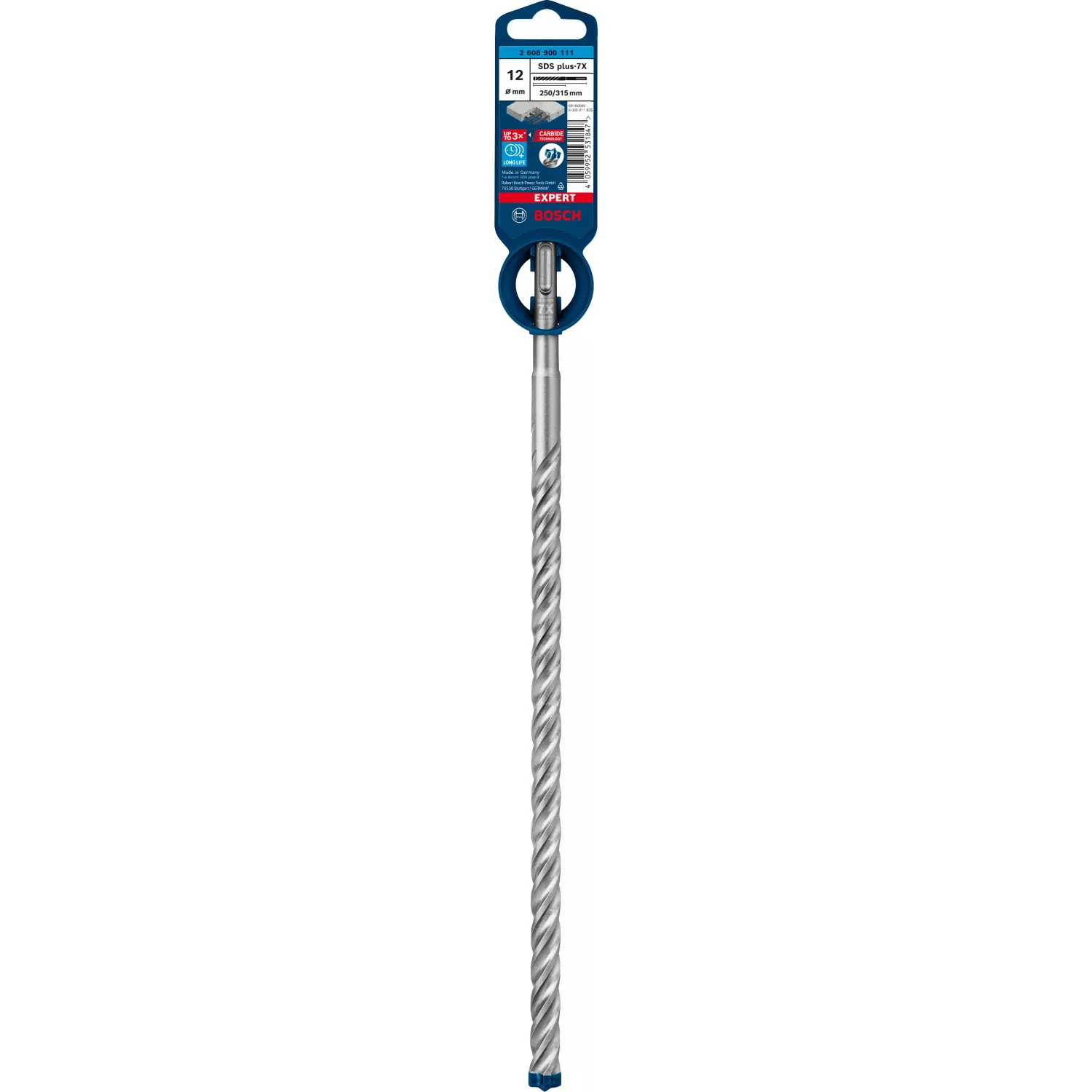 Bosch Expert Hammerbohrer SDS Plus-7X 12 mm x 250 mm x 315 mm günstig online kaufen