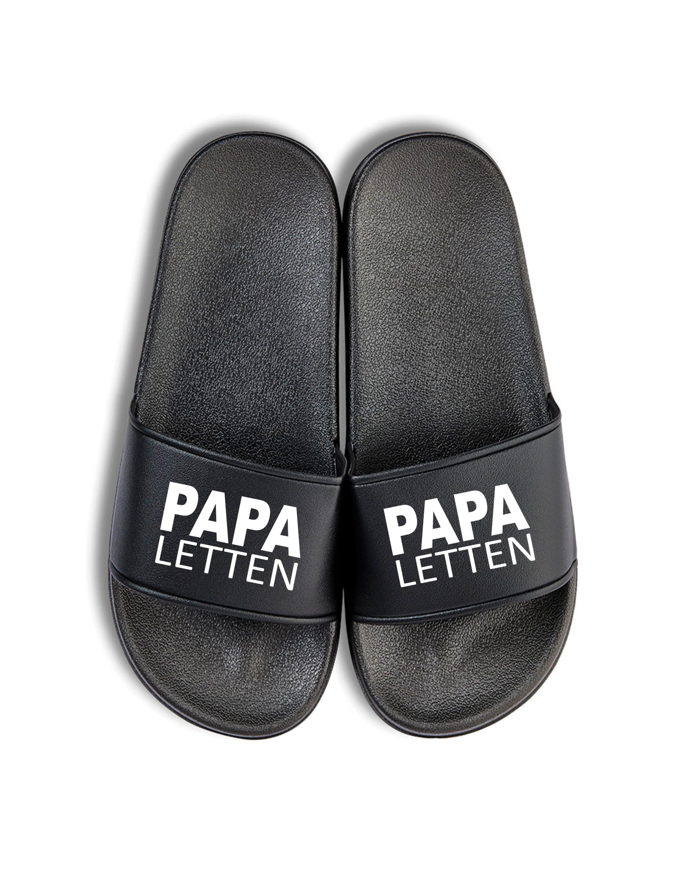 Youth Designz Herren Badelatschen "Papa Letten" günstig online kaufen