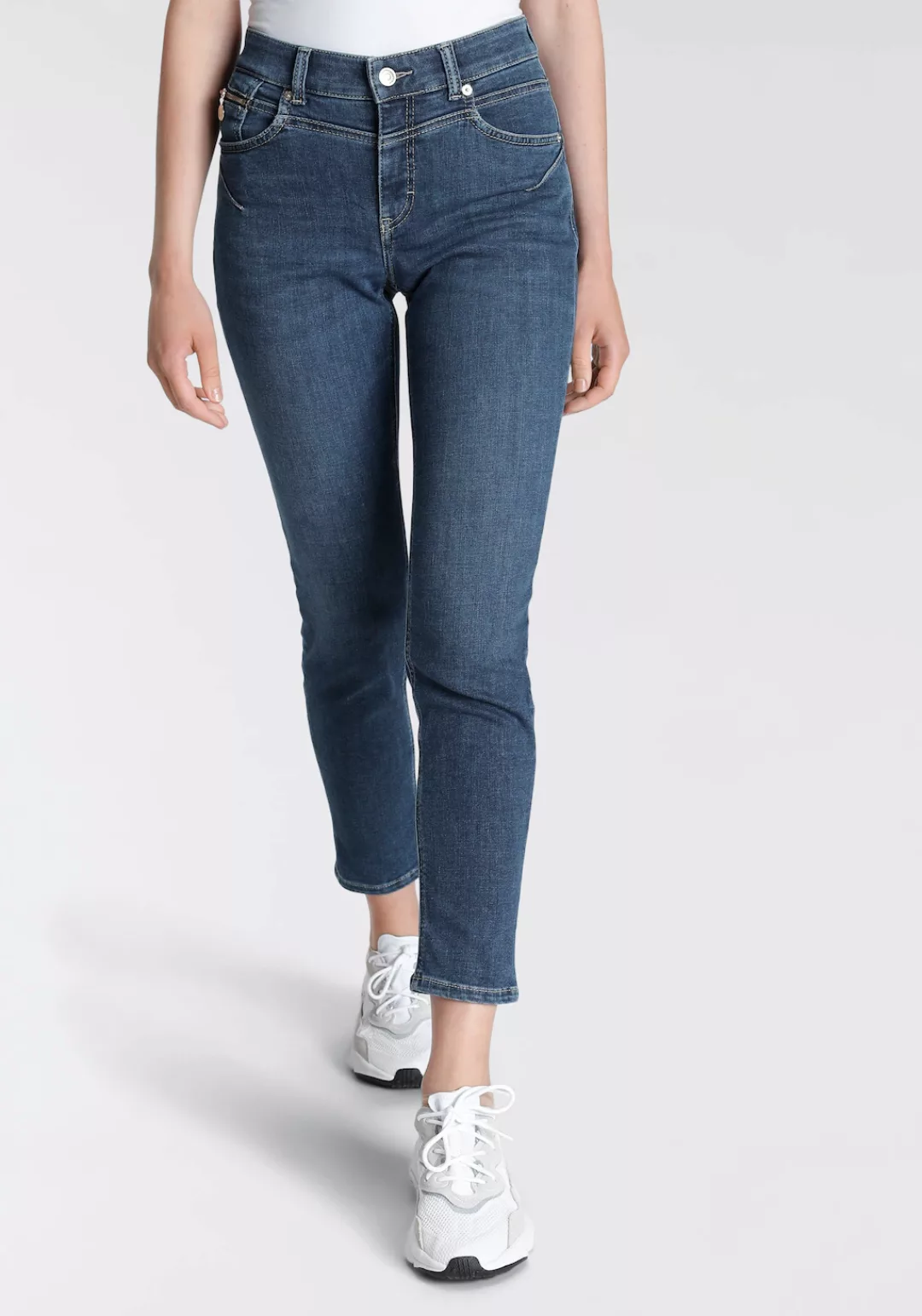 MAC Slim-fit-Jeans "Rich-Slim", Robuste strukturierte Denimqualität günstig online kaufen