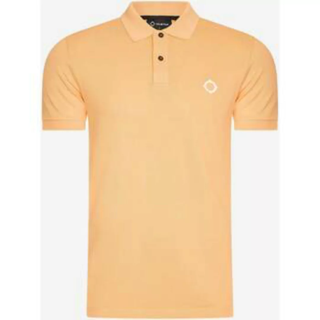 Ma.strum  T-Shirts & Poloshirts SS-Piqué-Polo – Pfirsich günstig online kaufen