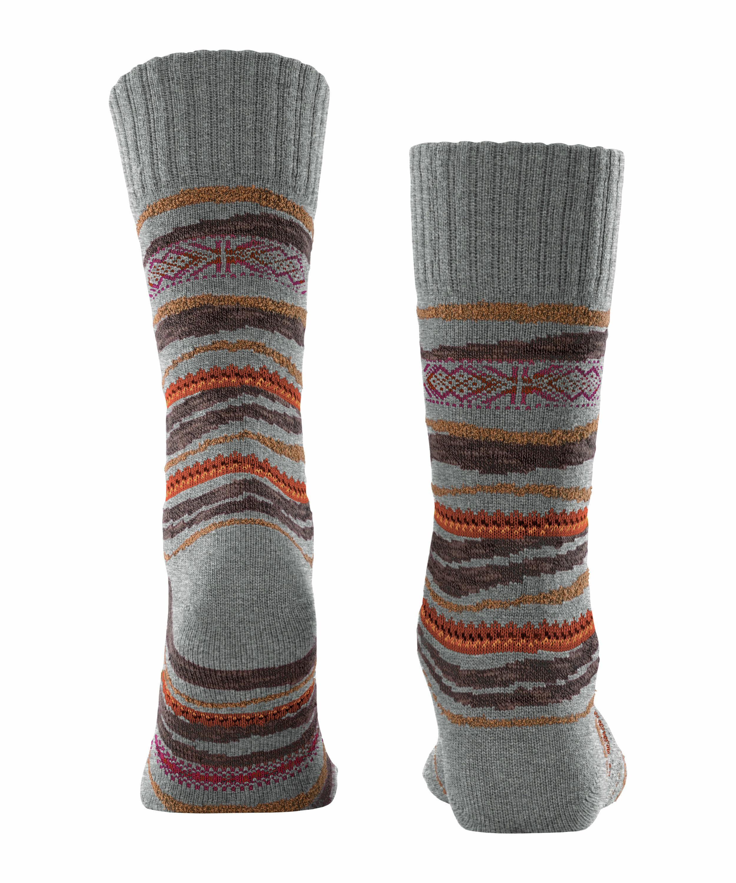FALKE Sedimentation Herren Socken, 43-46, Grau, AnderesMuster, Wolle, 12483 günstig online kaufen