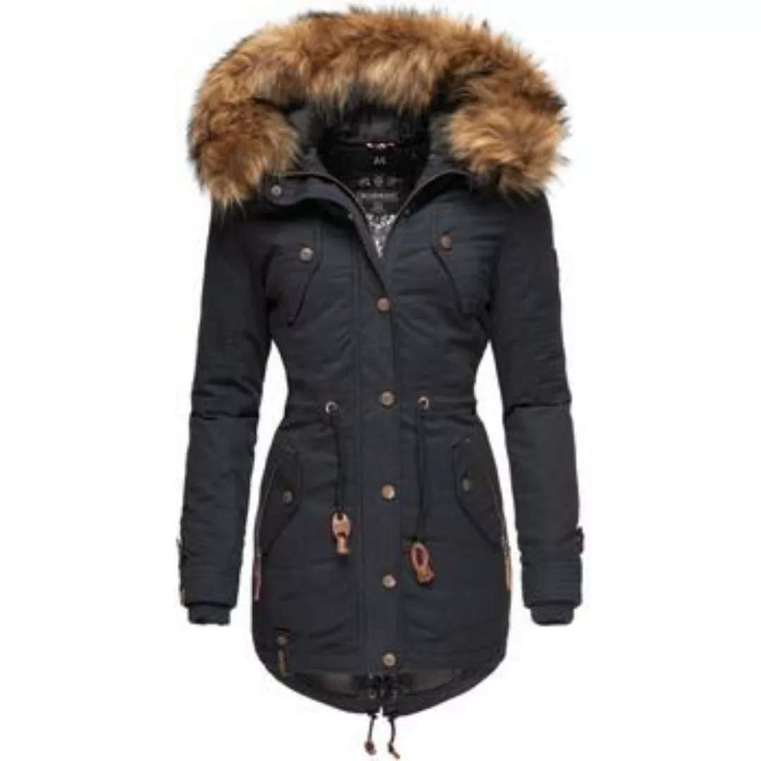 Marikoo Wintermantel "La Viva Prc", stylischer Winterparka mit abnehmbarem günstig online kaufen