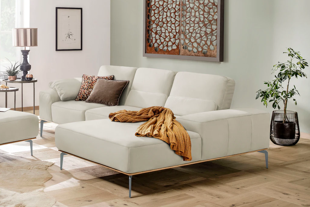 W.SCHILLIG Ecksofa "run, Designsofa mit tollem Sitzkomfort, bequem, L-Form" günstig online kaufen