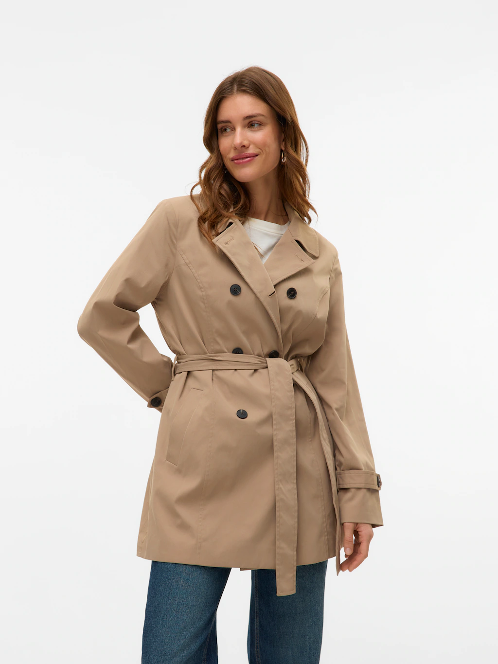 Vero Moda Trenchcoat "VMCHELSEA OLIVIA TRENCHCOAT NOOS" günstig online kaufen