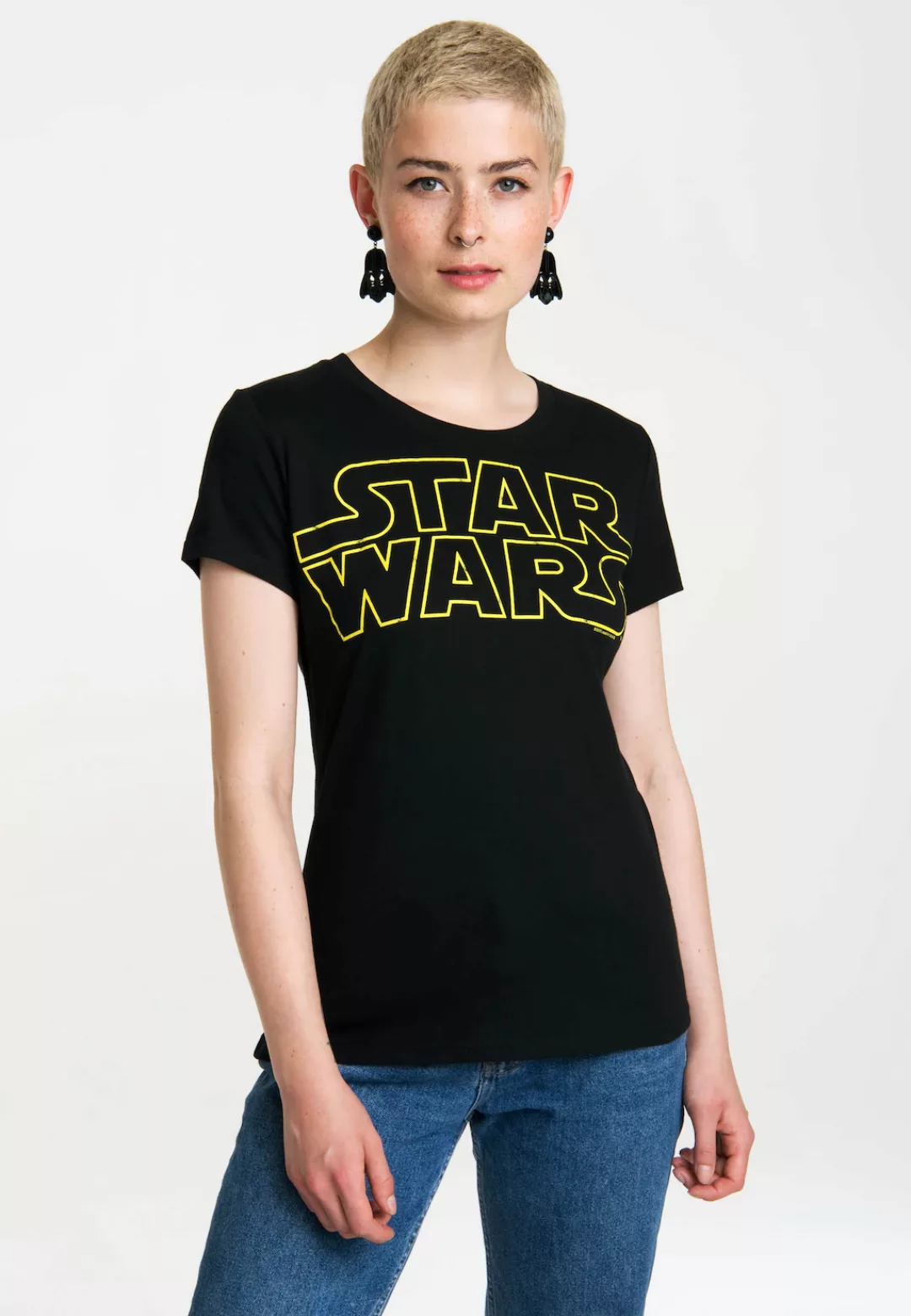 LOGOSHIRT T-Shirt "Krieg der Sterne - Star Wars", mit coolem Frontprint günstig online kaufen