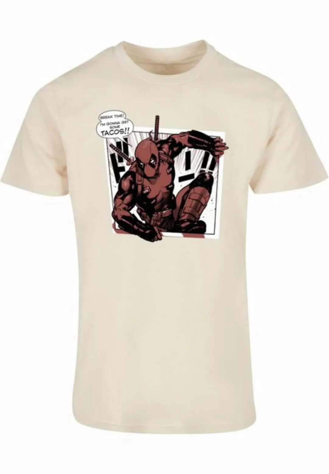 ABSOLUTE CULT T-Shirt ABSOLUTE CULT Herren Deadpool - Tacos Breaktime T-Shi günstig online kaufen