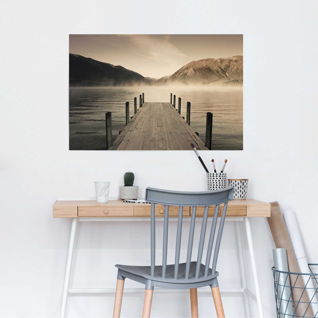 Reinders Poster "Steg Rotoiti See", (1 St.) günstig online kaufen