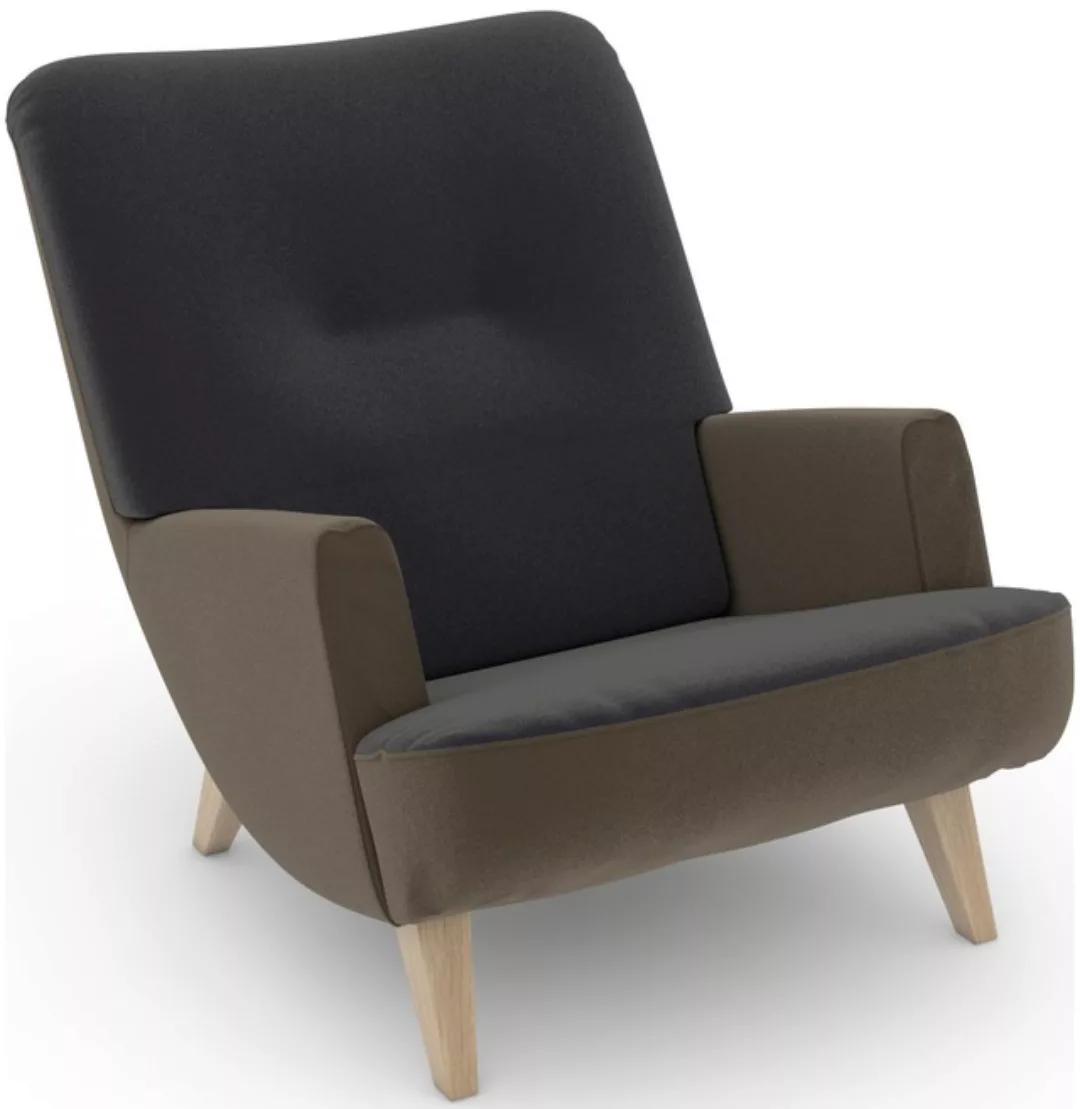 Max Winzer® Loungesessel »build-a-chair Borano außergewöhnlicher Sessel, to günstig online kaufen