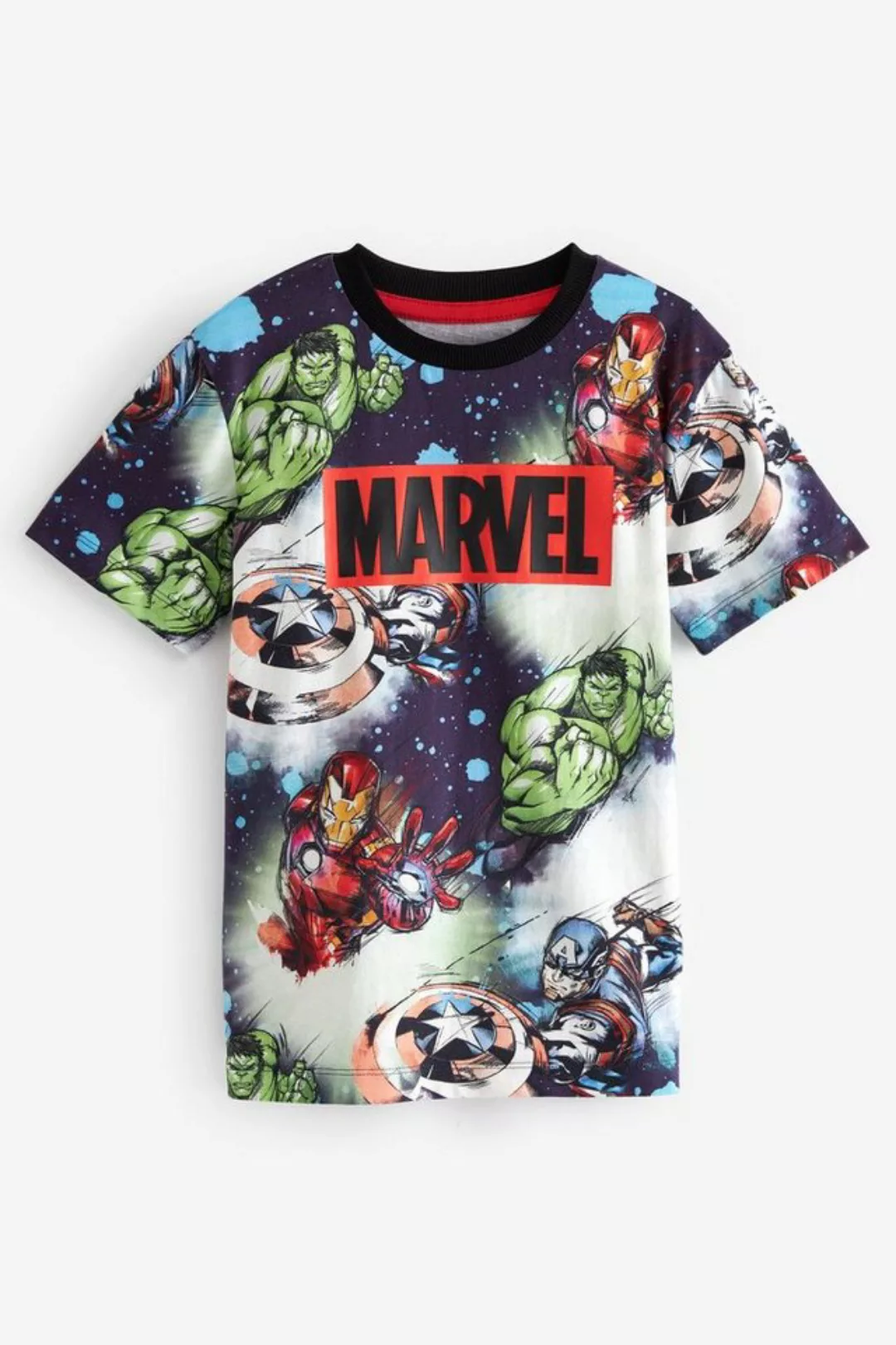 Next T-Shirt Lizenziertes Marvel Avengers T-Shirt (1-tlg) günstig online kaufen