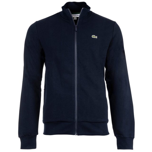 Lacoste Strickjacke Full Zip Dunkelblau - Größe S günstig online kaufen