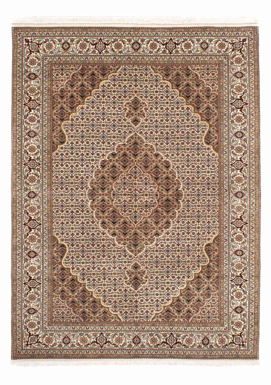 morgenland Orientteppich »Perser - Täbriz - 242 x 171 cm - beige«, rechteck günstig online kaufen