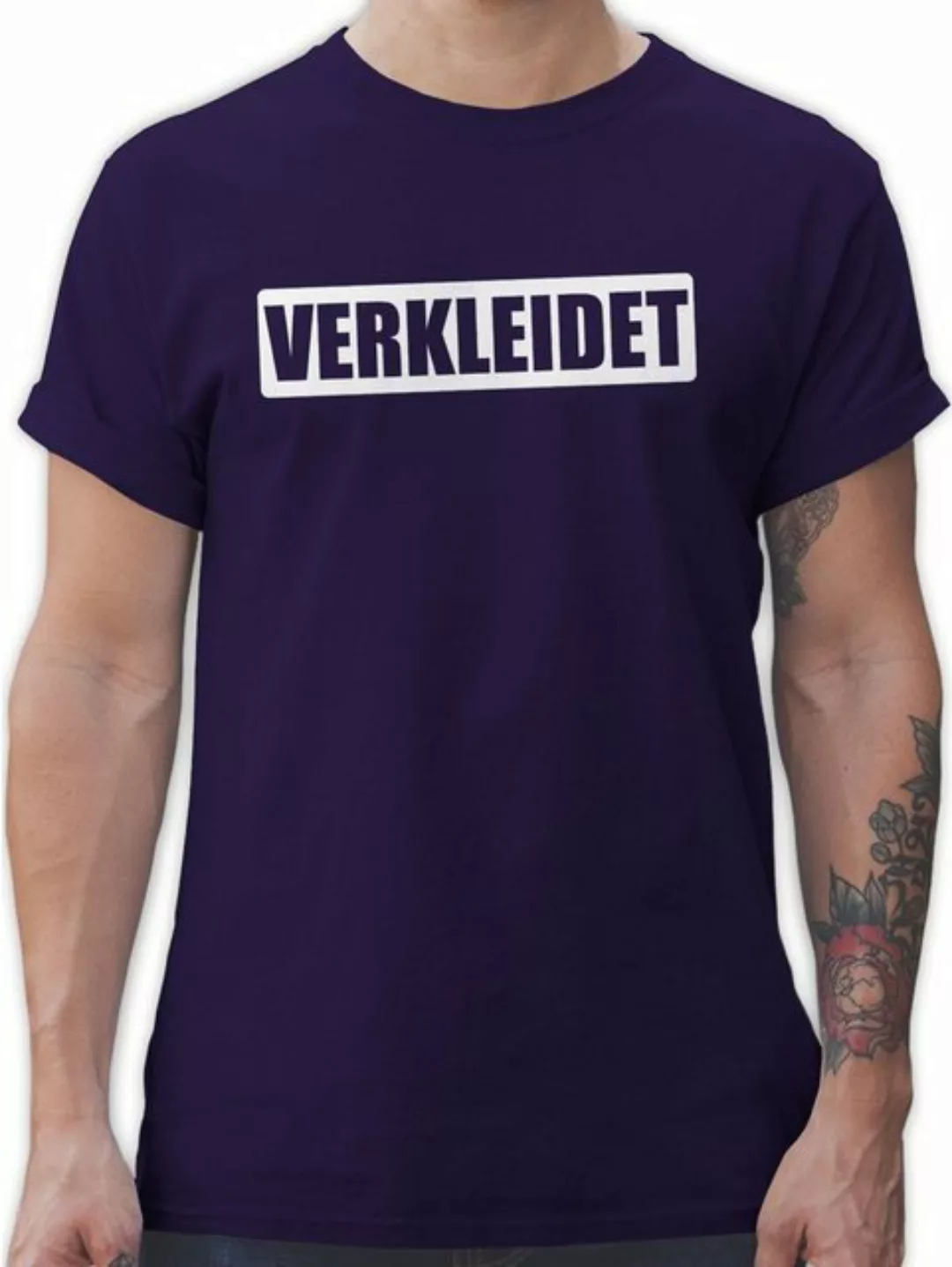 Shirtracer T-Shirt Verkleidet Faschingskostüm Lustig I Kostüm Verkleidet Ka günstig online kaufen