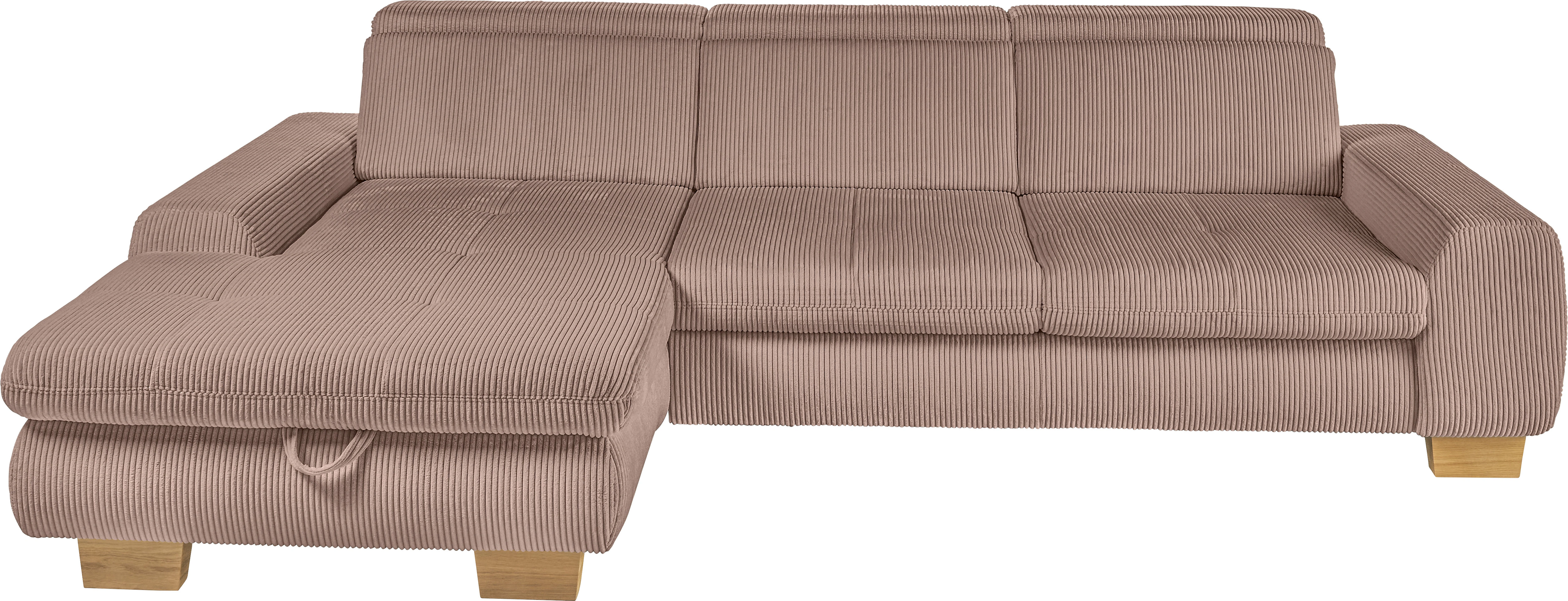 set one by Musterring Ecksofa, Kopteil verstellbar, mit Bettfunktion, in Co günstig online kaufen
