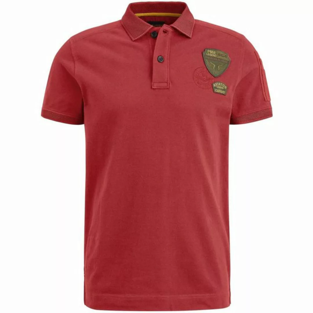 PME Legend Herren Poloshirt FINE PIQUE SOLID - Regular Fit günstig online kaufen