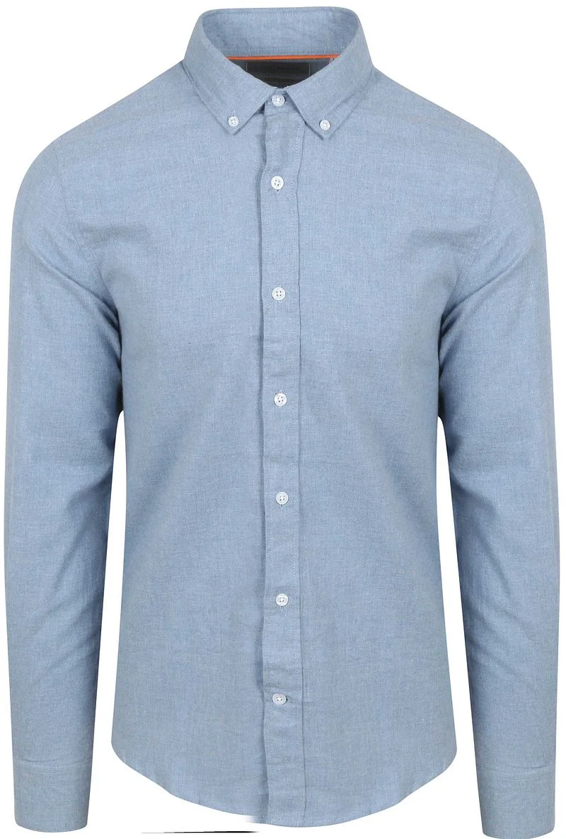 Suitable Hemd Flanel Hellblau - Größe 3XL günstig online kaufen