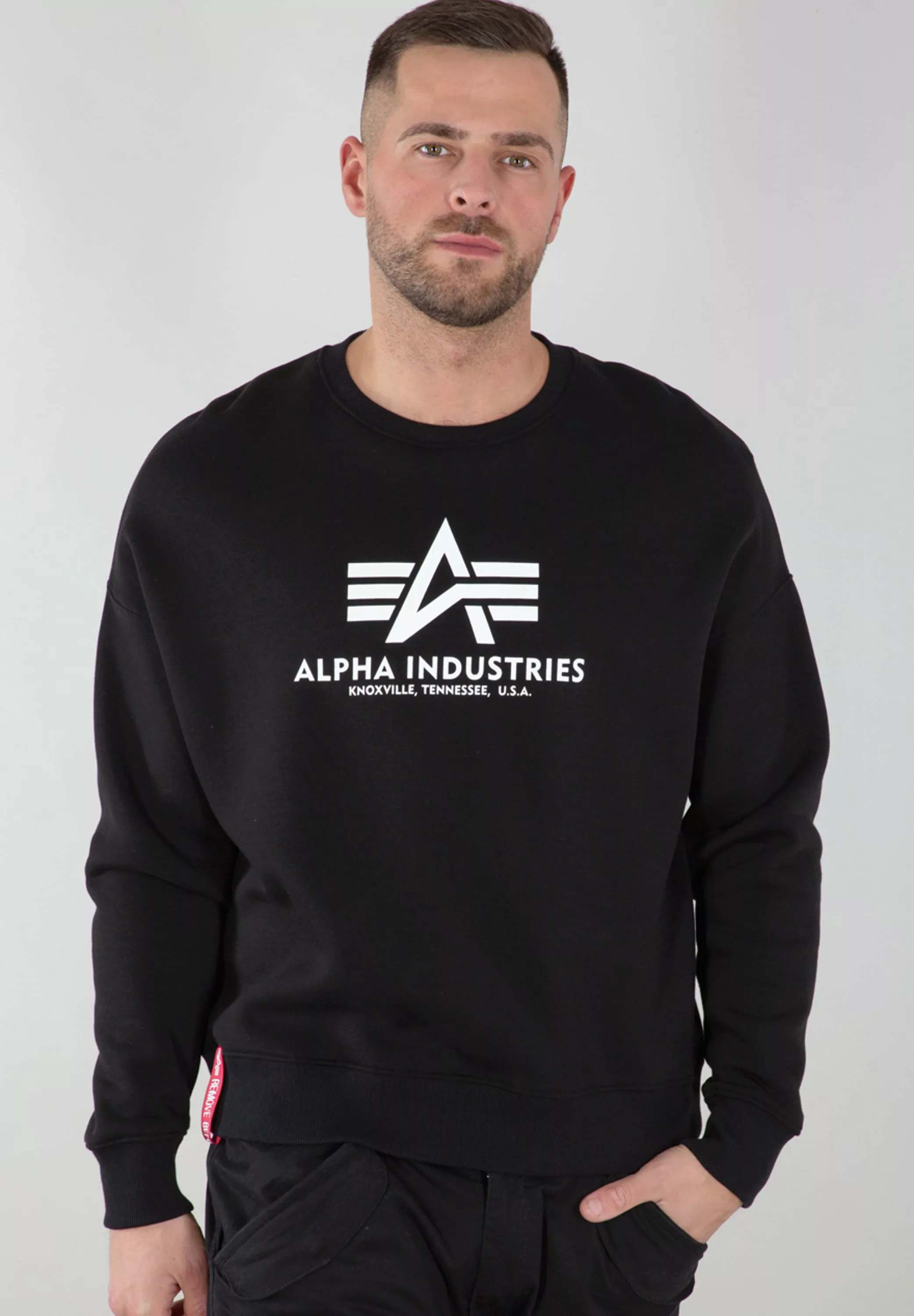 Alpha Industries Sweater ALPHA INDUSTRIES Men - Sweatshirts Basic OS Sweate günstig online kaufen