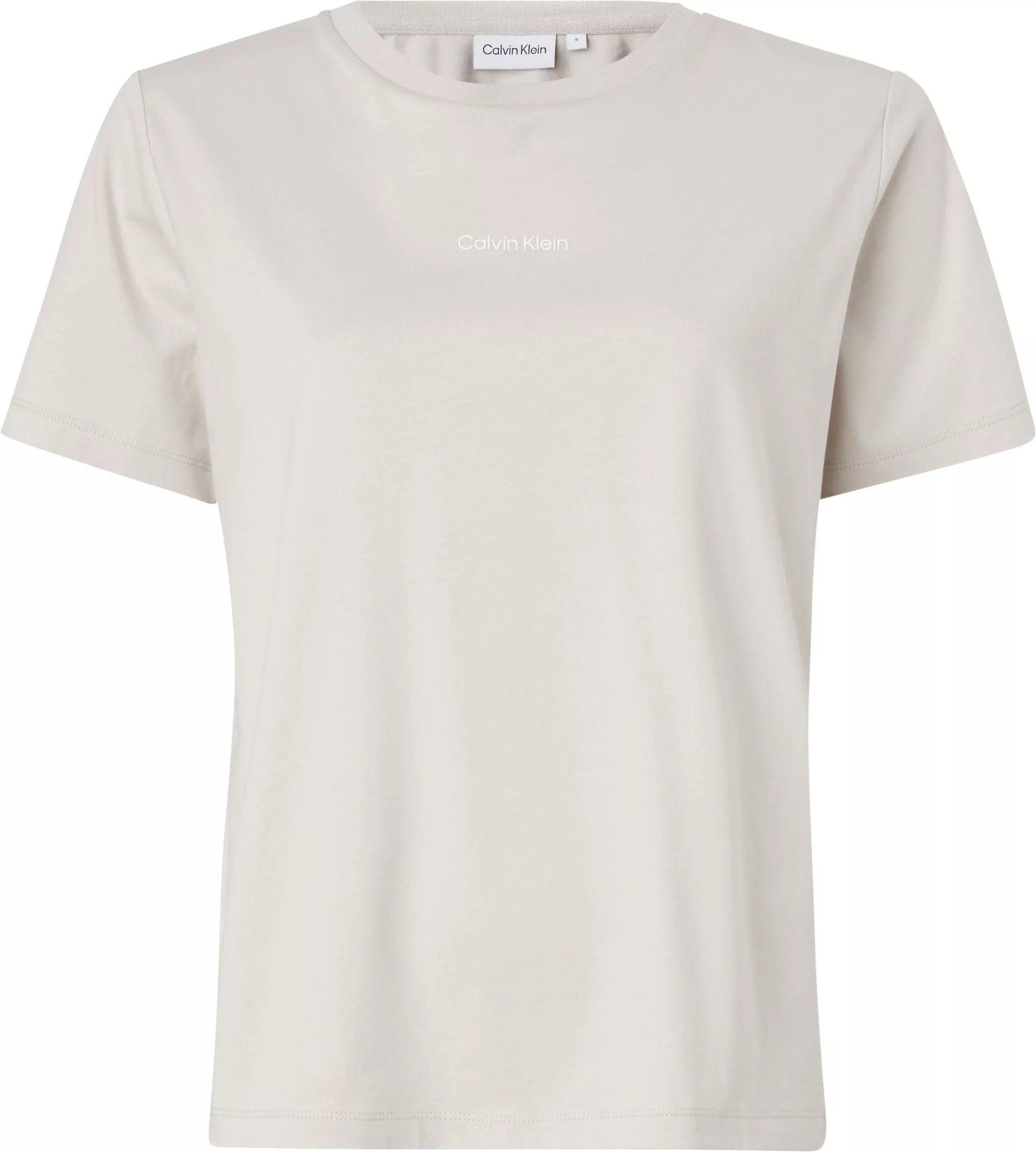 Calvin Klein T-Shirt MICRO LOGO T-SHIRT aus reiner Baumwolle günstig online kaufen