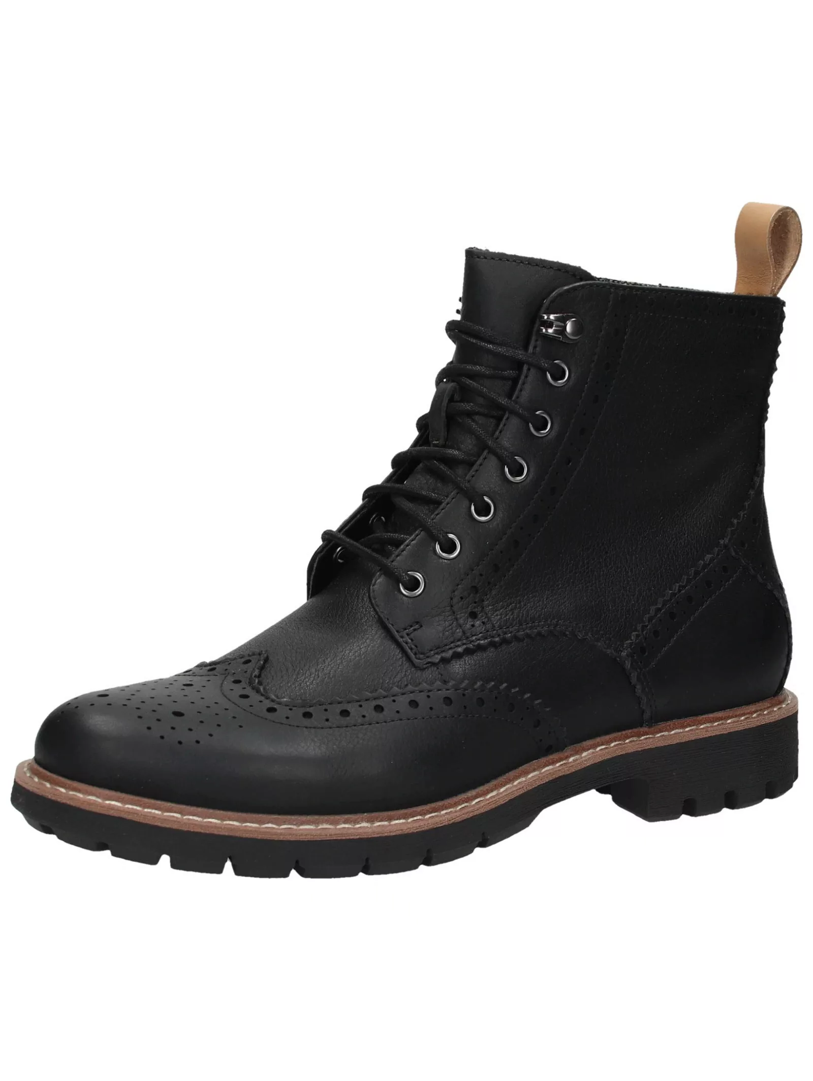 Clarks Schnürstiefelette "Clarks Stiefelette Leder" günstig online kaufen
