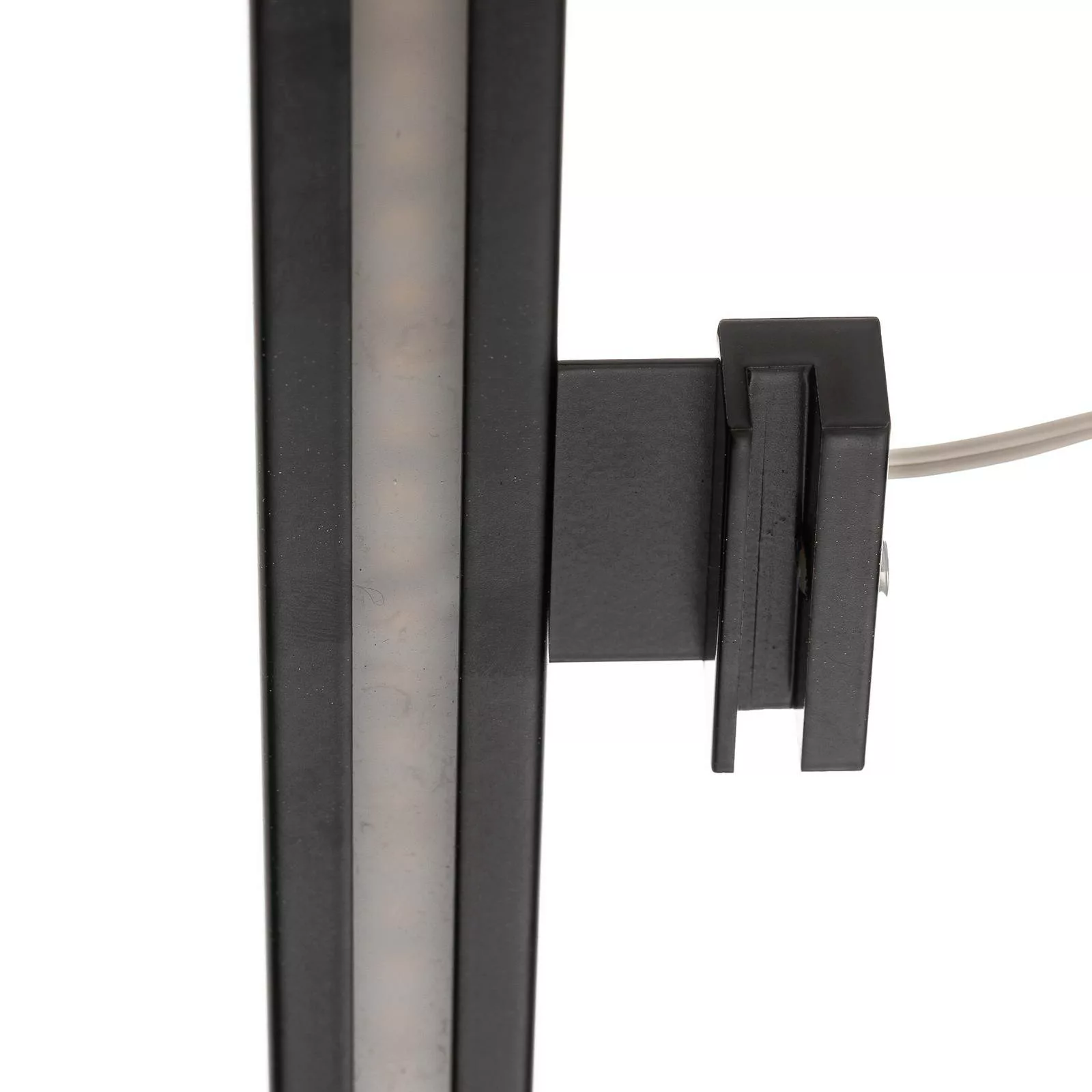 LED-Spiegelleuchte Espelho 60 cm schwarz 4.000 K günstig online kaufen