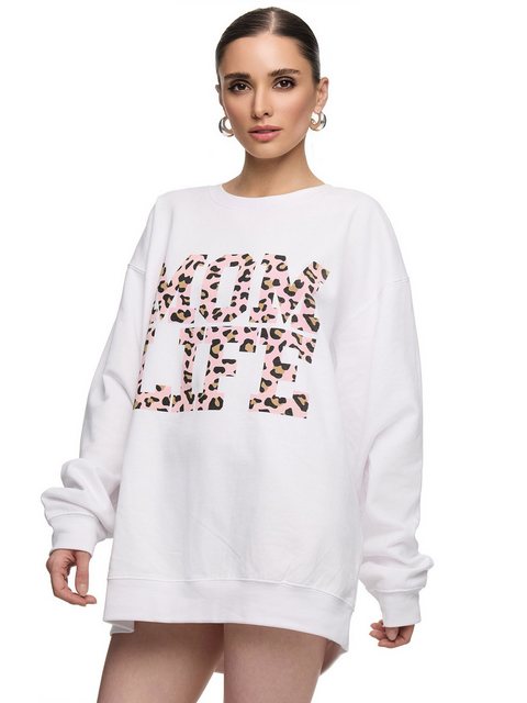 Worldclassca Sweatshirt Worldclassca Oversized Sweatshirt MOM LIFE Print La günstig online kaufen