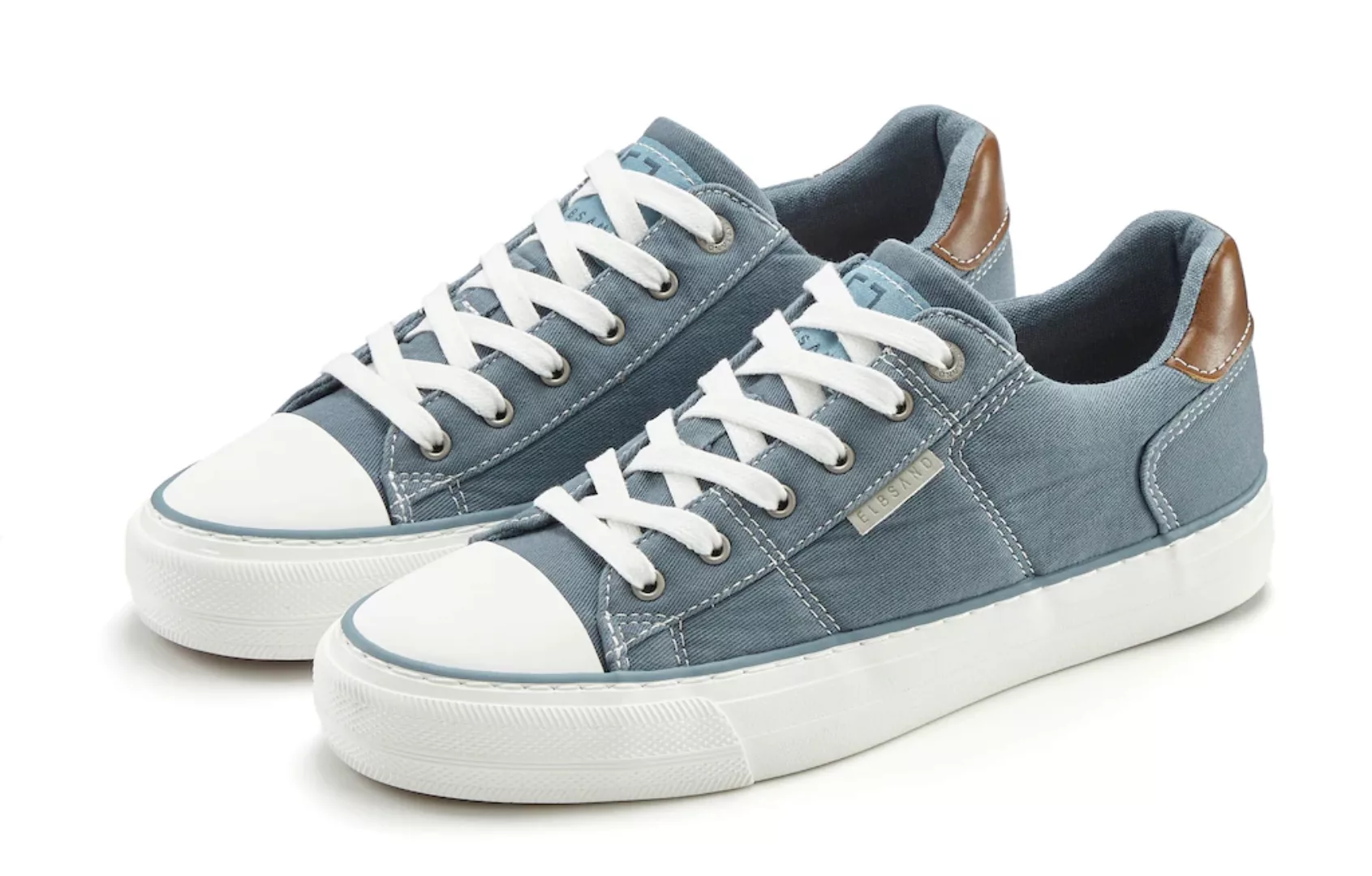 Elbsand Sneaker "Textilschuh, Schnürschuh", Schnürhalbschuh, Freizeitschuh, günstig online kaufen