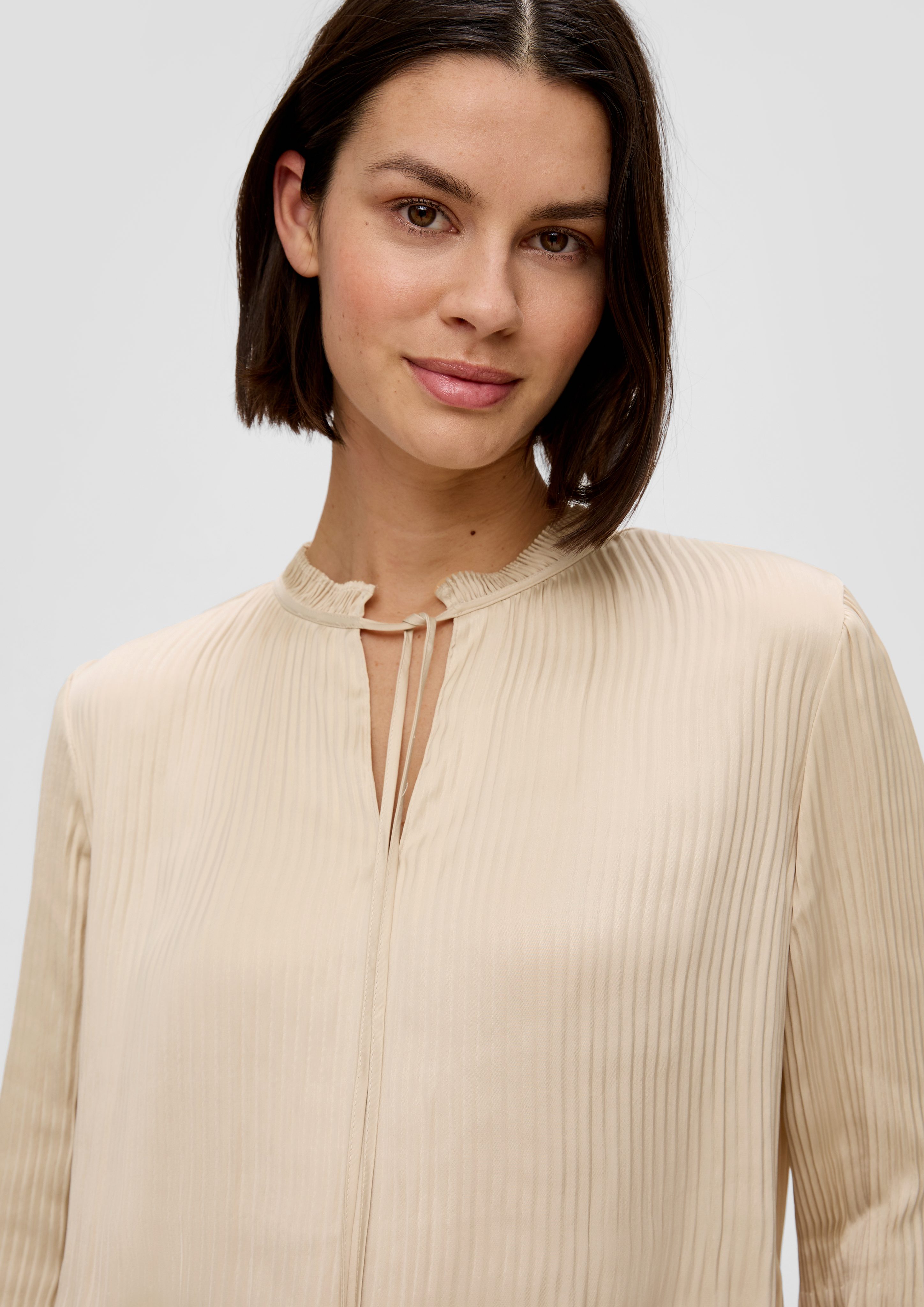 s.Oliver BLACK LABEL Langarmbluse Bluse mit günstig online kaufen