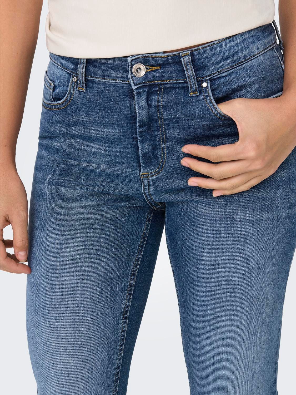 ONLY Bootcut-Jeans ONLBLUSH MID FLARED DNM günstig online kaufen